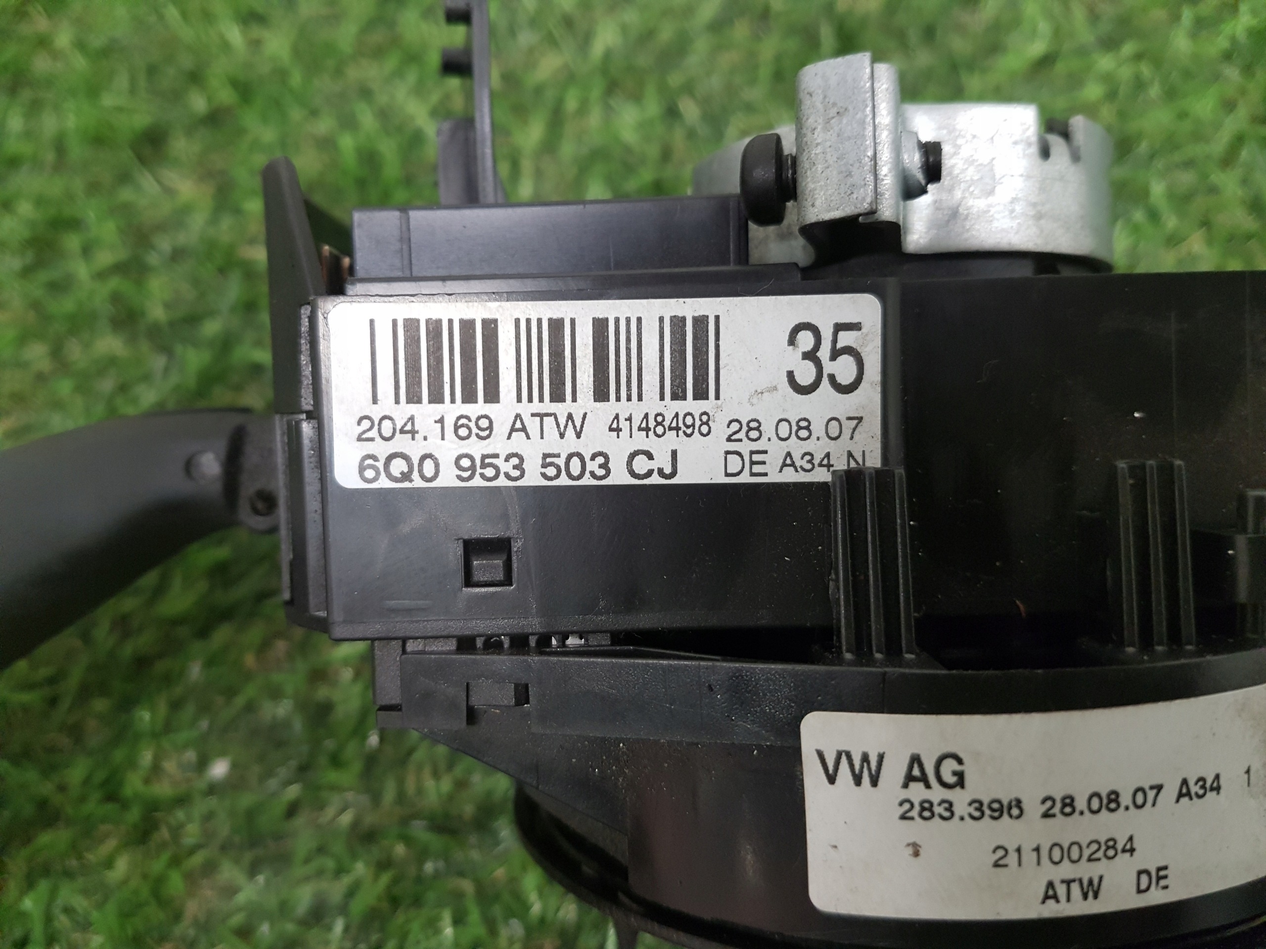 commande levier commodo sous volant SEAT IBIZA 3 FL 6Q0953503CJ