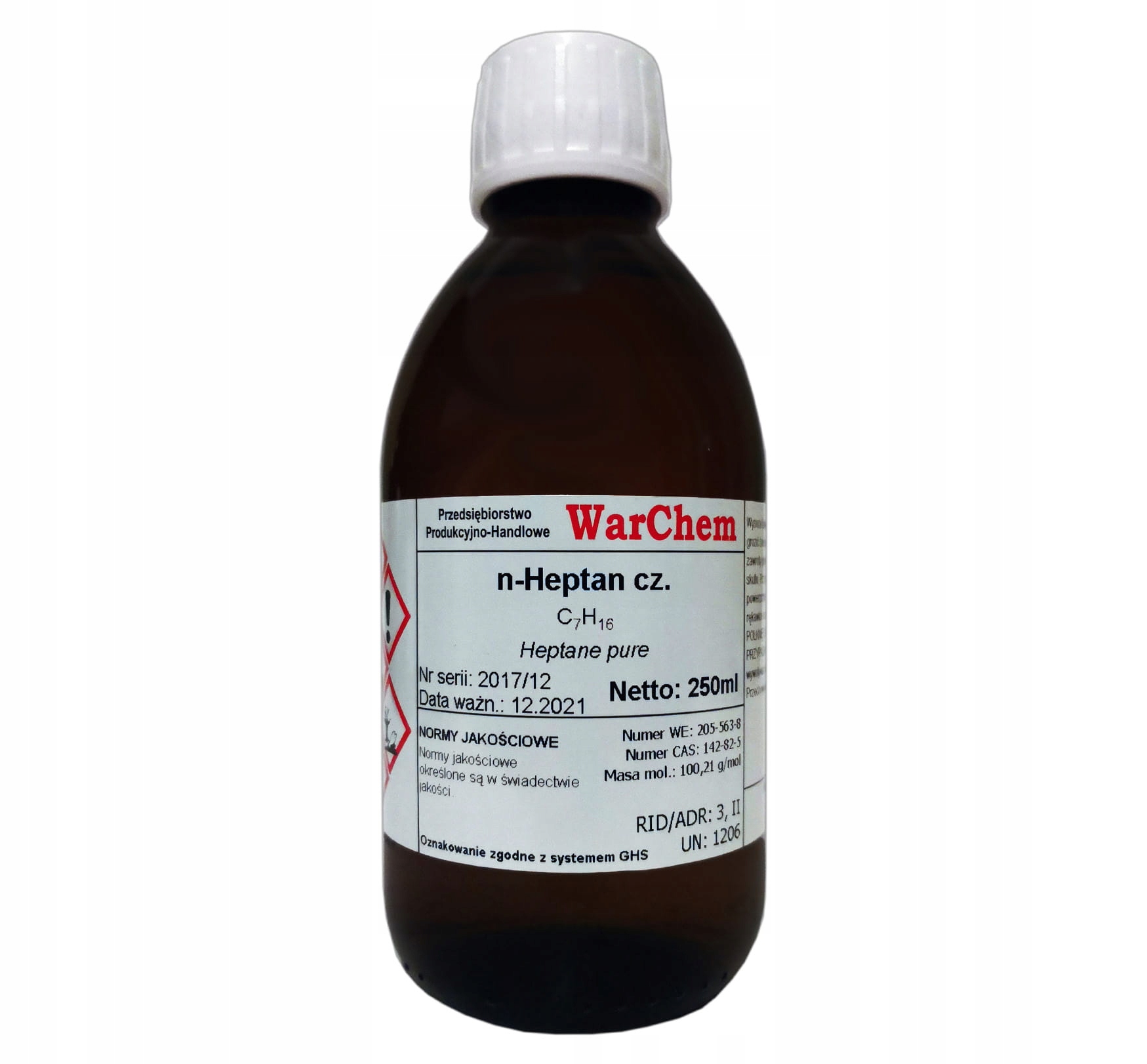 

n- Heptan czysty 250ml