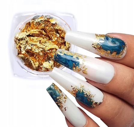 Folia na paznokcie Pazłotko do zdobień GOLD