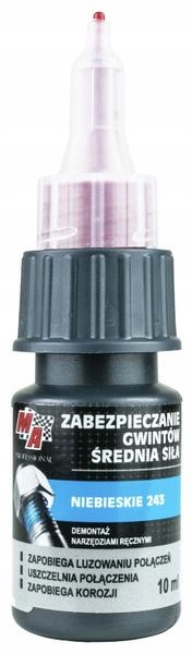 

Moje Auto Klej Do Śrub Gwintów Niebieski 10ML