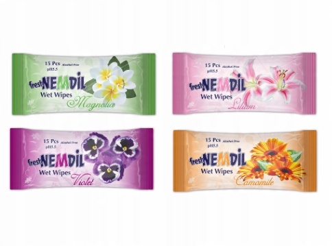 

Chusteczki nawilżane Nemdil Fresh Wet Wipes 15szt