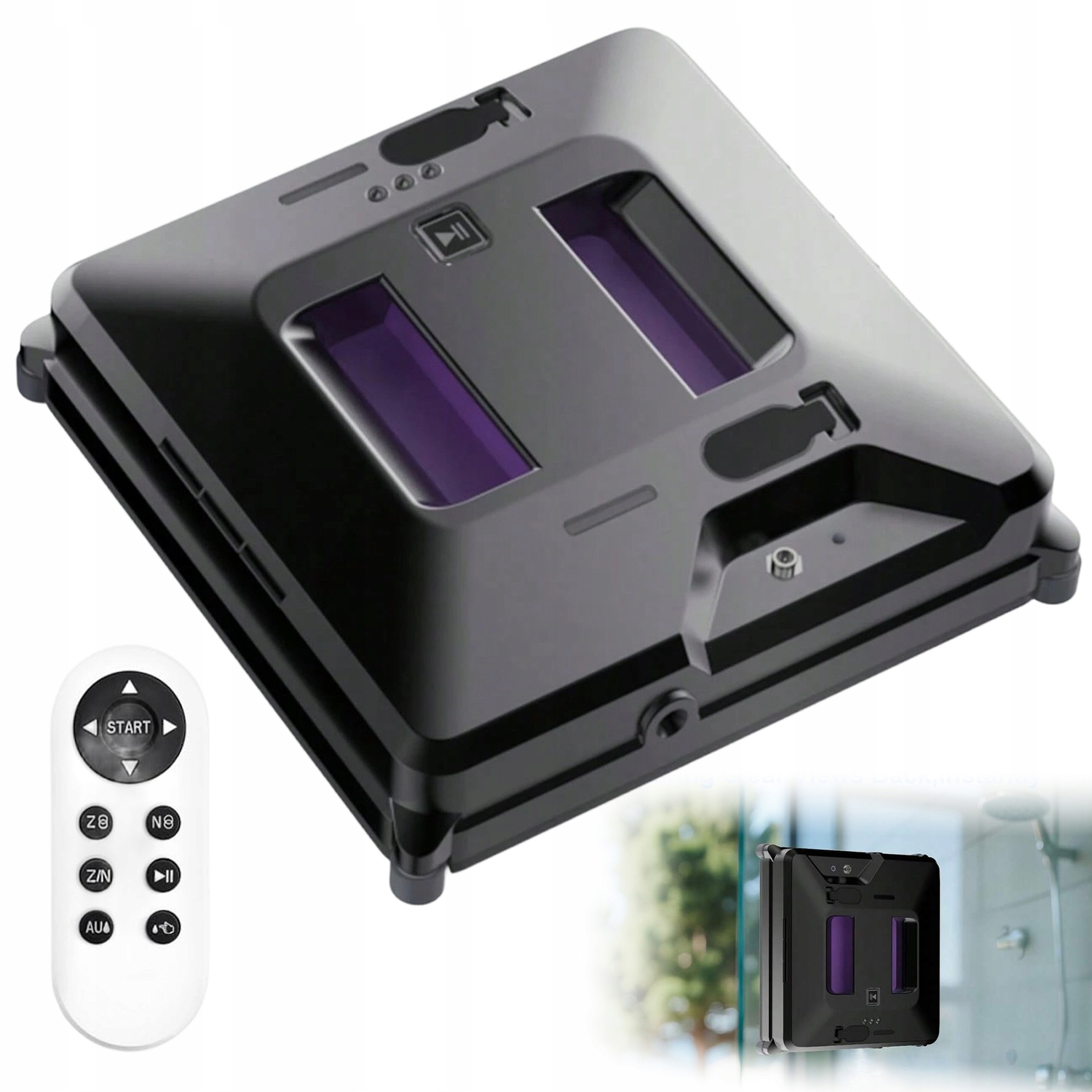 Automatický Robot Na Čištění Oken A Plytek S Příslušenstvím 3000pa