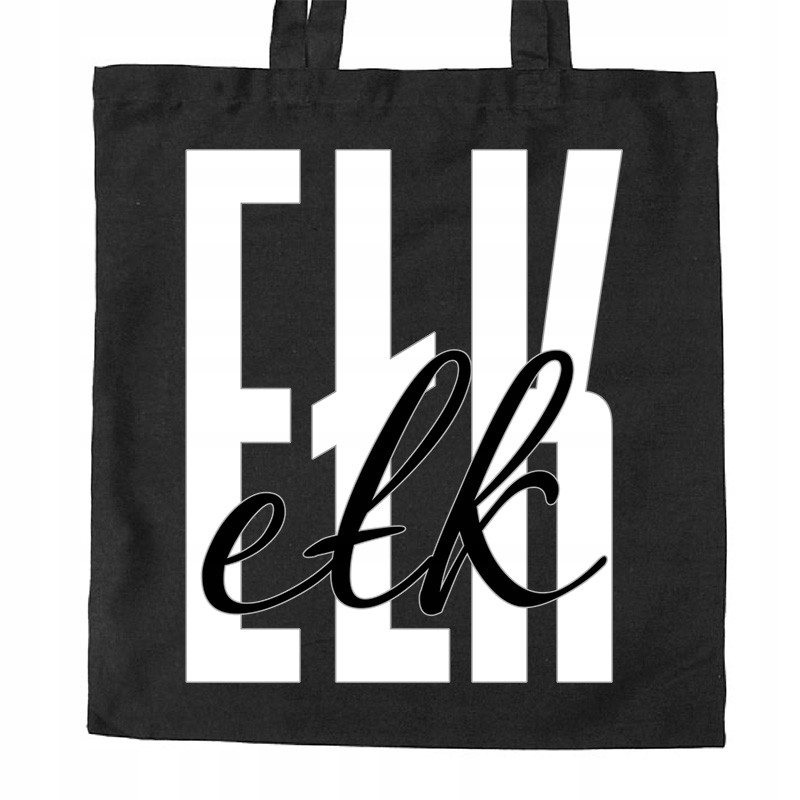 torba czarna Pamiątka Ełk