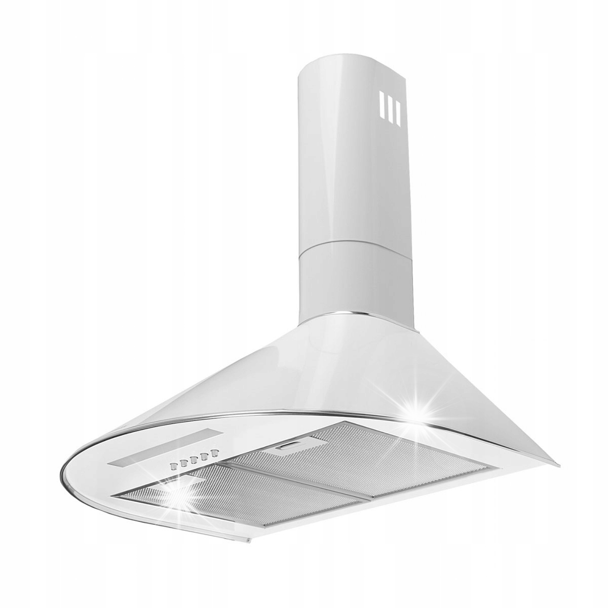 Okap kuchenny kominowy Maan Mix 3 60 cm Biały Przyścienny 310 m3/h