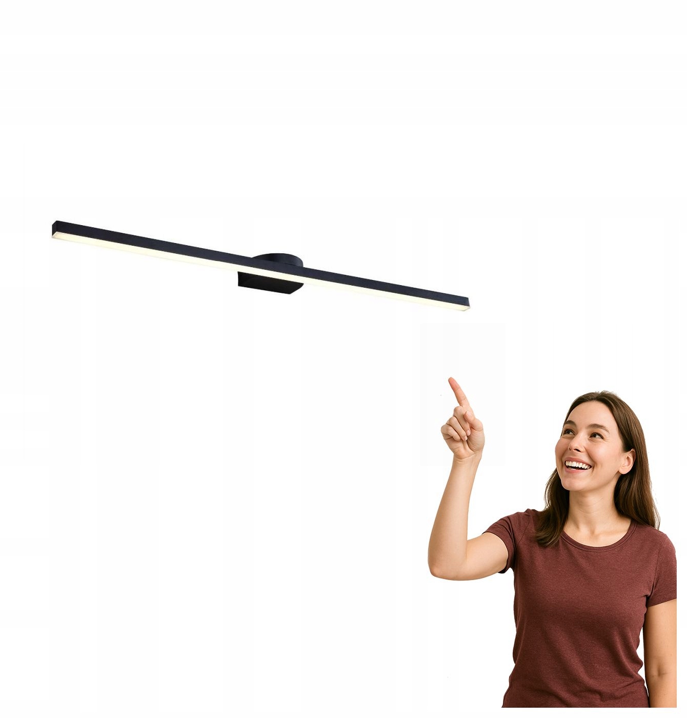 Led galerijní nástěnné svítidlo Arvi W89551-60BK Zuma Line