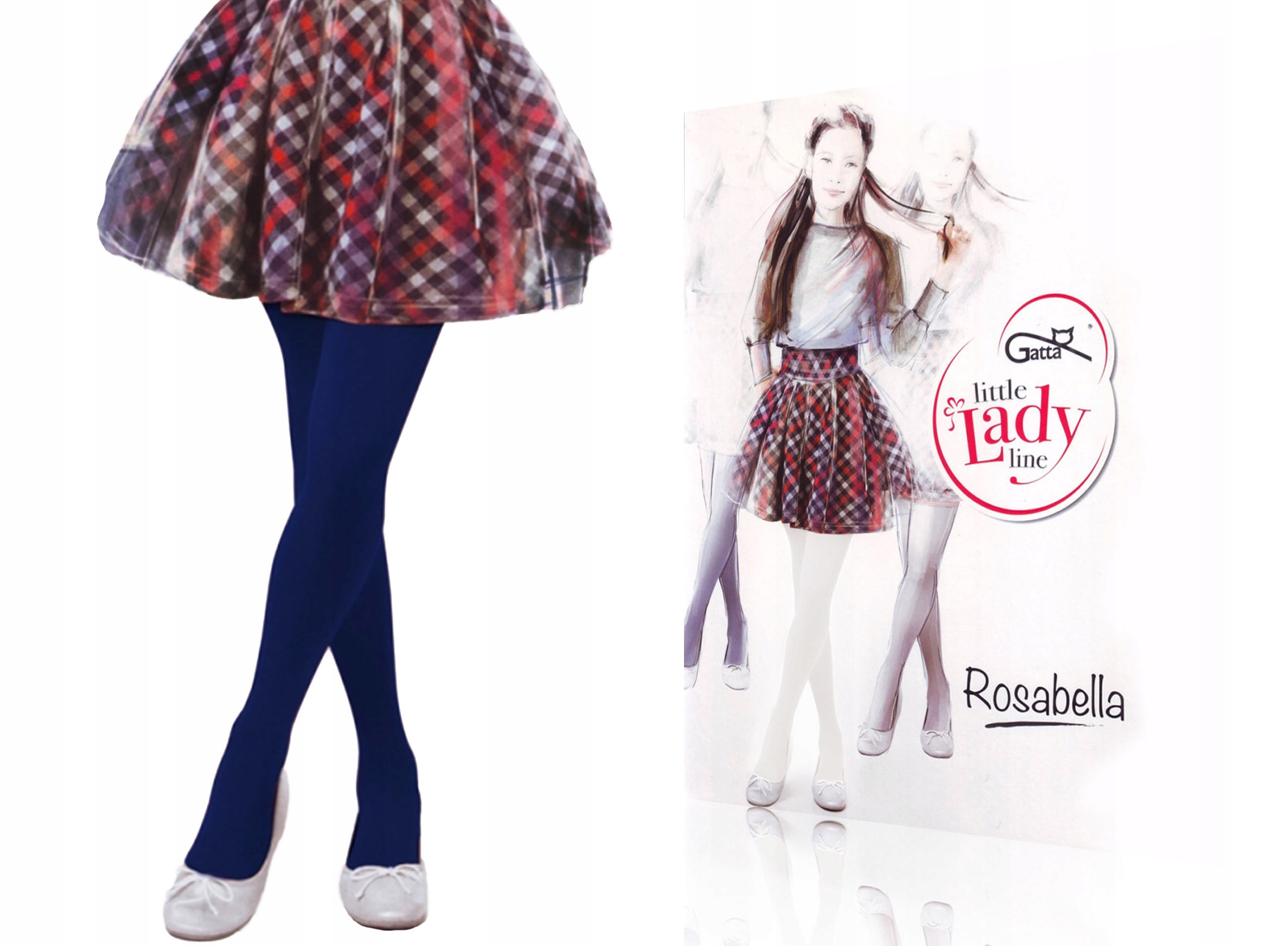 

Rajstopy Gatta Rosabella 60 den denim blue 104-110