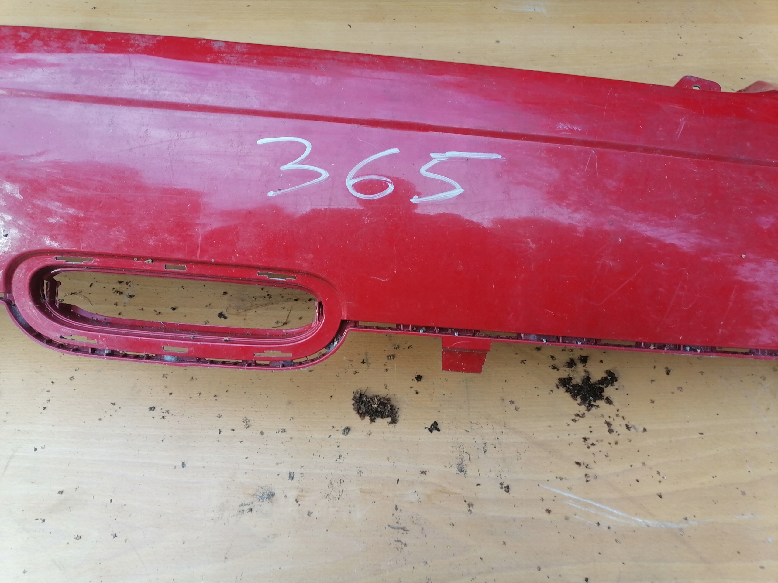 bumper rear part rear MINI R56 R57 7147871