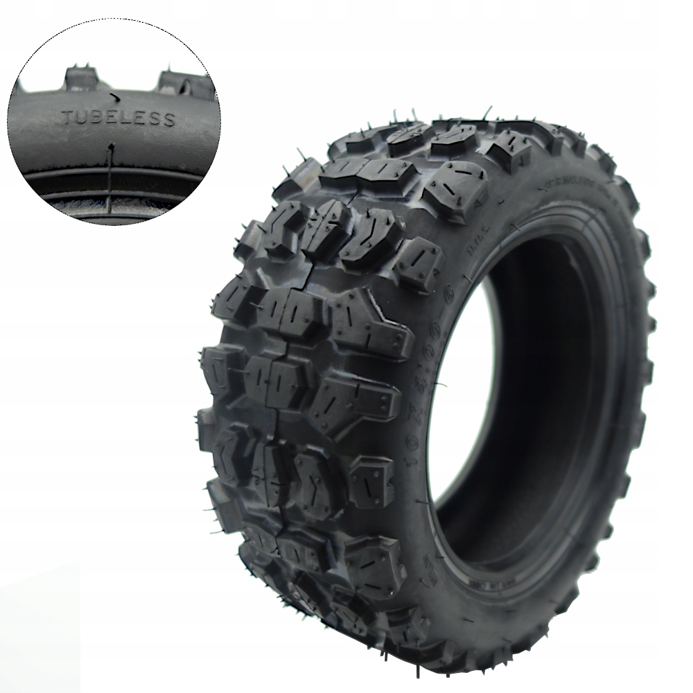 Gruba Opona Terenowa 10x4.0-6 (255/100-6) do Hulajnogi Elektrycznej Laotie