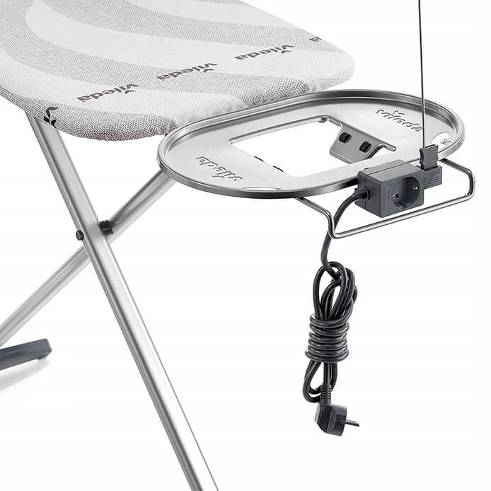 DUŻA SZEROKA DESKA DO PRASOWANIA DO STACJI PAROWEJ XXL VILEDA 130x144 CM Moc 1 W