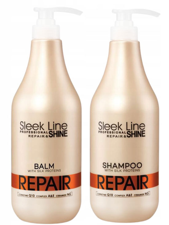 

Stapiz Sleek Line Repair Jedwab Szampon Balsam