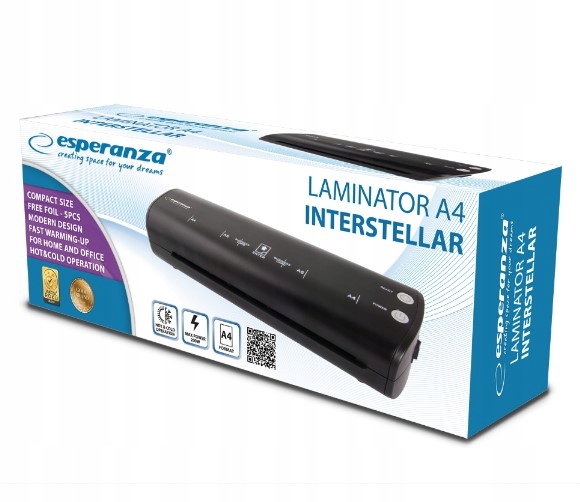 Termický laminátor Esperanza Laminator A4 Interstellar