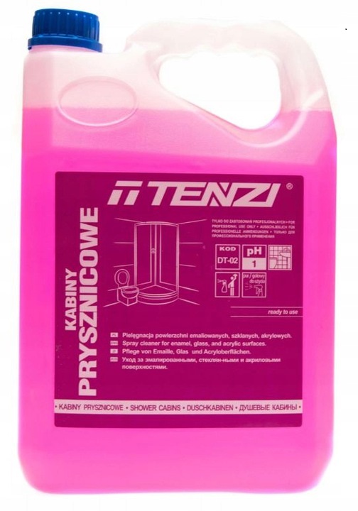

Tenzi Płyn Do Czyszczenia Kabiny Prysznicowej 5L