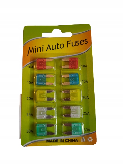 CARMOTION 58396n BEZPIECZNIKI PŁYTKOWE NOŻOWE MINI 10SZT