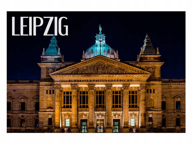 

Lipsk Gmach Budynek Magnes na lodówkę