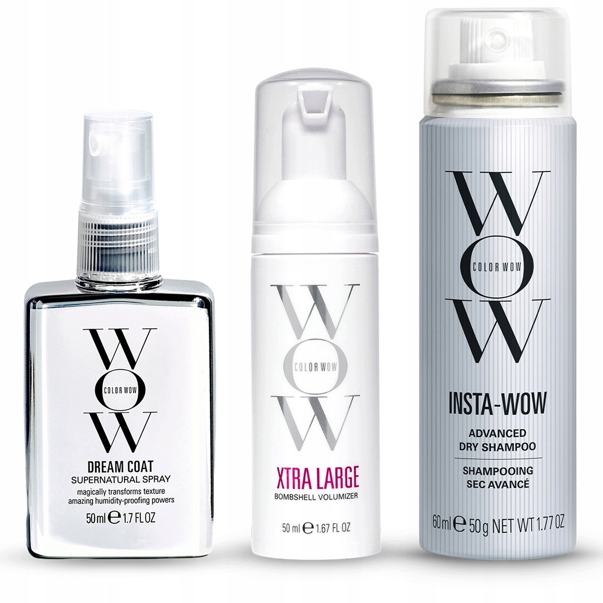 Color Wow Mini Set Kabát snů Extra velká bomba Insta Wow