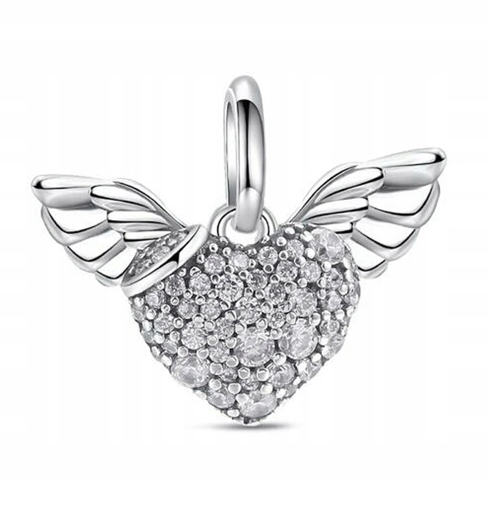 Charms stříbrný přívěsek Ag 925 Srdce IM01010623CH