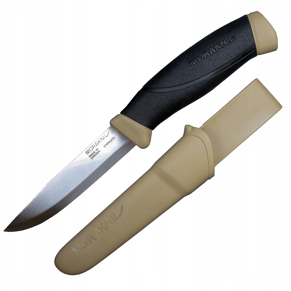 Nóż Mora Companion Stal Nierdzewna Khaki Kabura