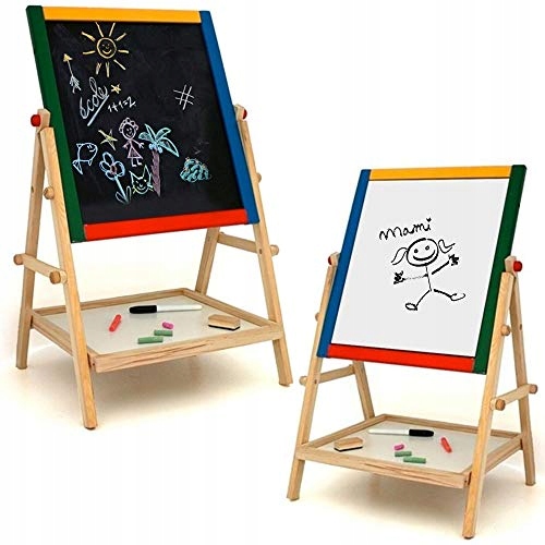 TABLICA MAGNETYCZNA DWUSTRONNA KREDOWA OBROTOWA