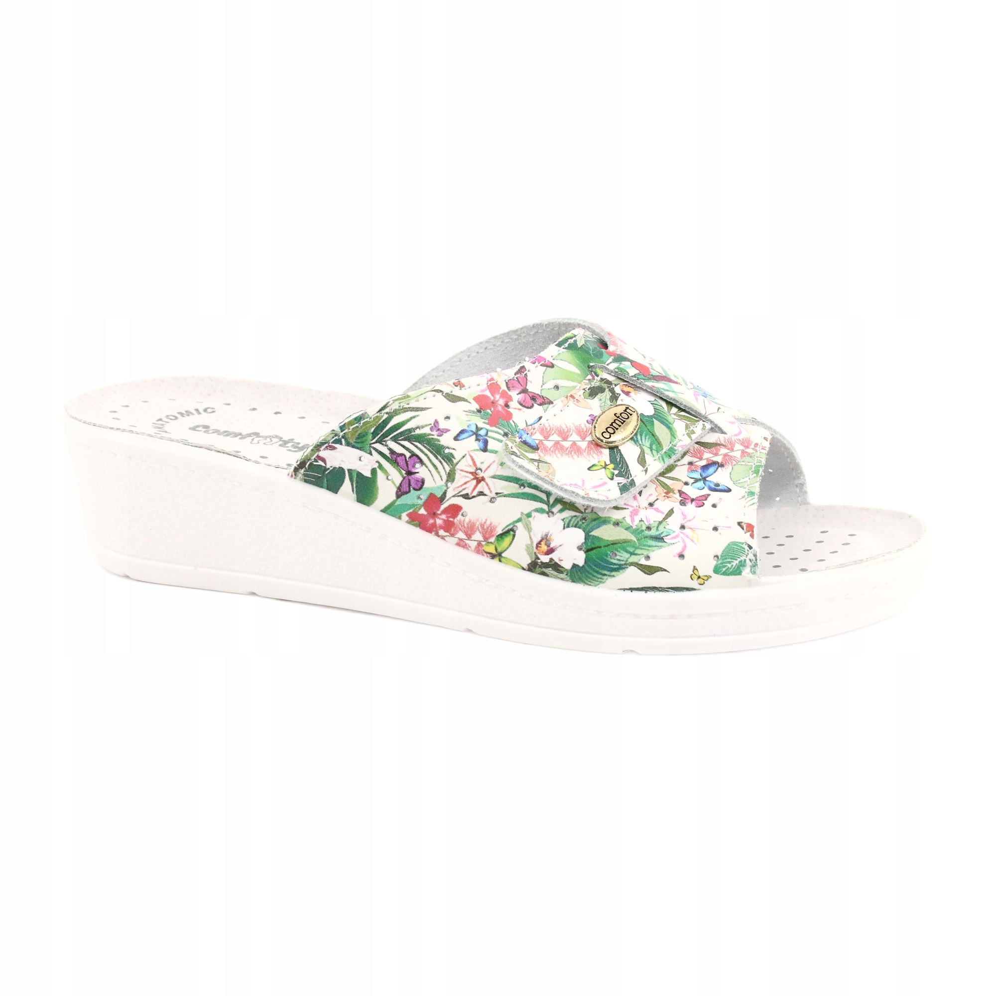 

Białe Wielokolorowe Buty Kobiety Comfooty r.38