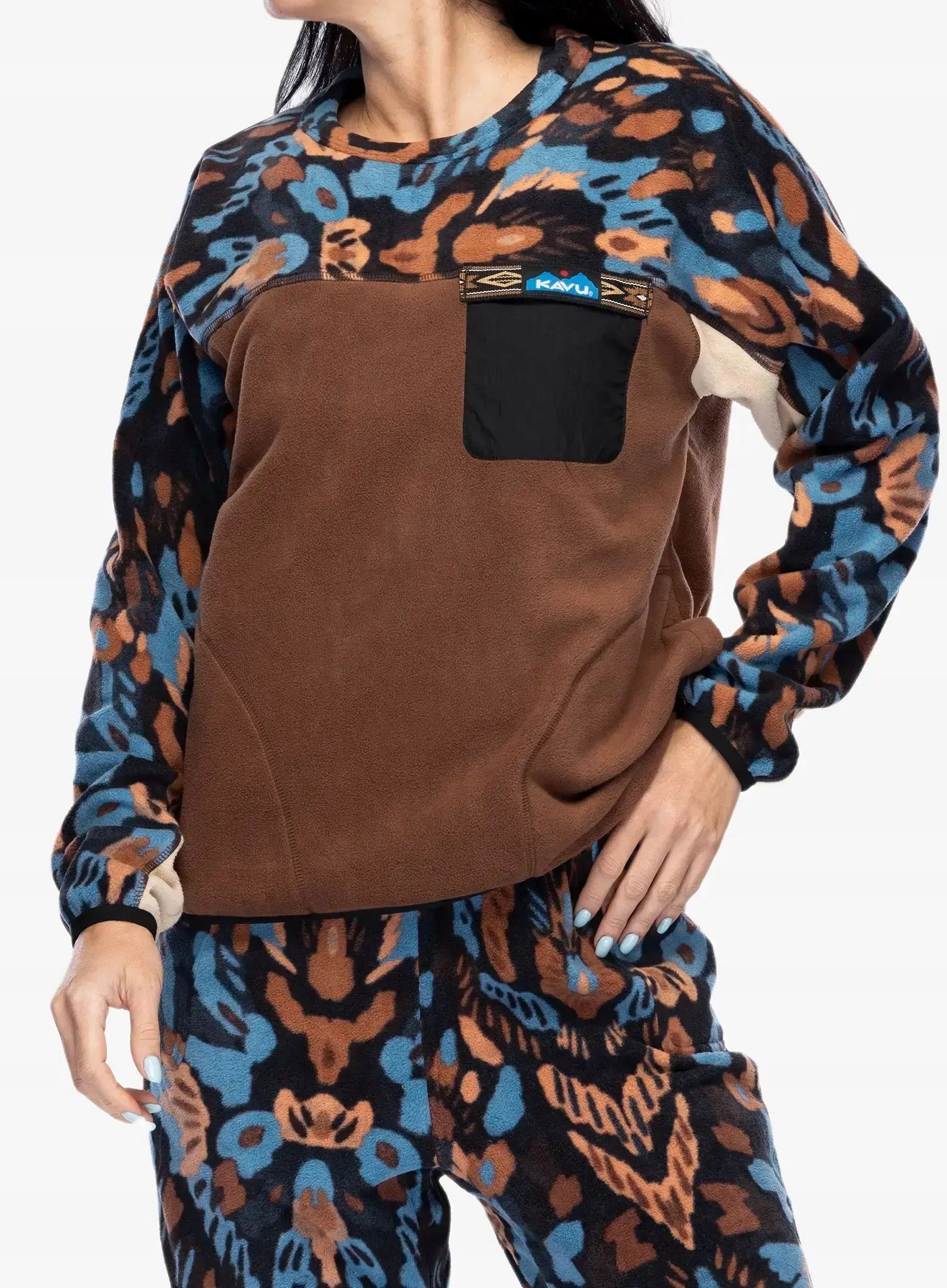 Mikina fleecová dámská Kavu Kelowna mingle mode Xs