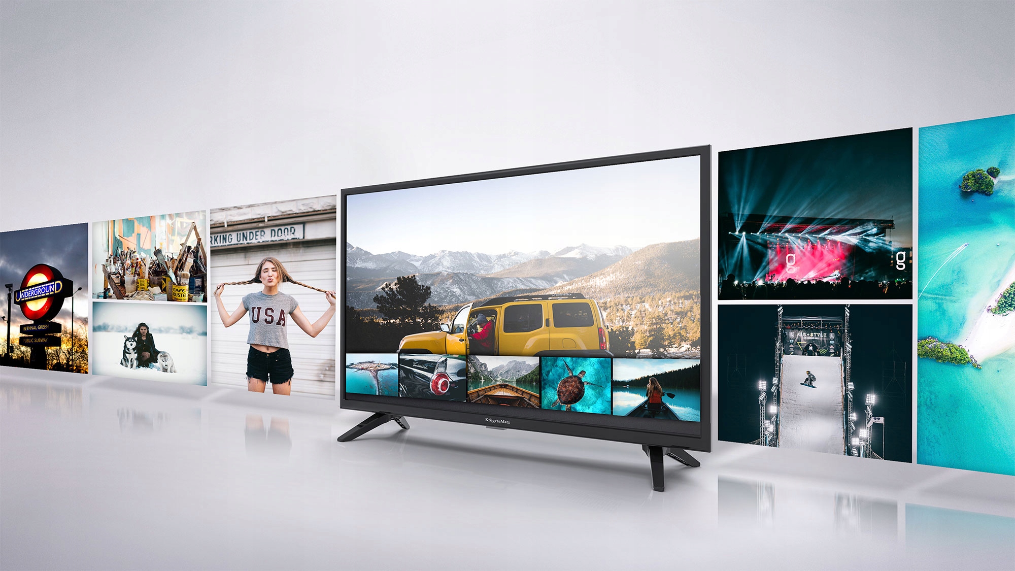 Telewizor Krüger&Matz KM0232-T2 Liczba złączy HDMI 2