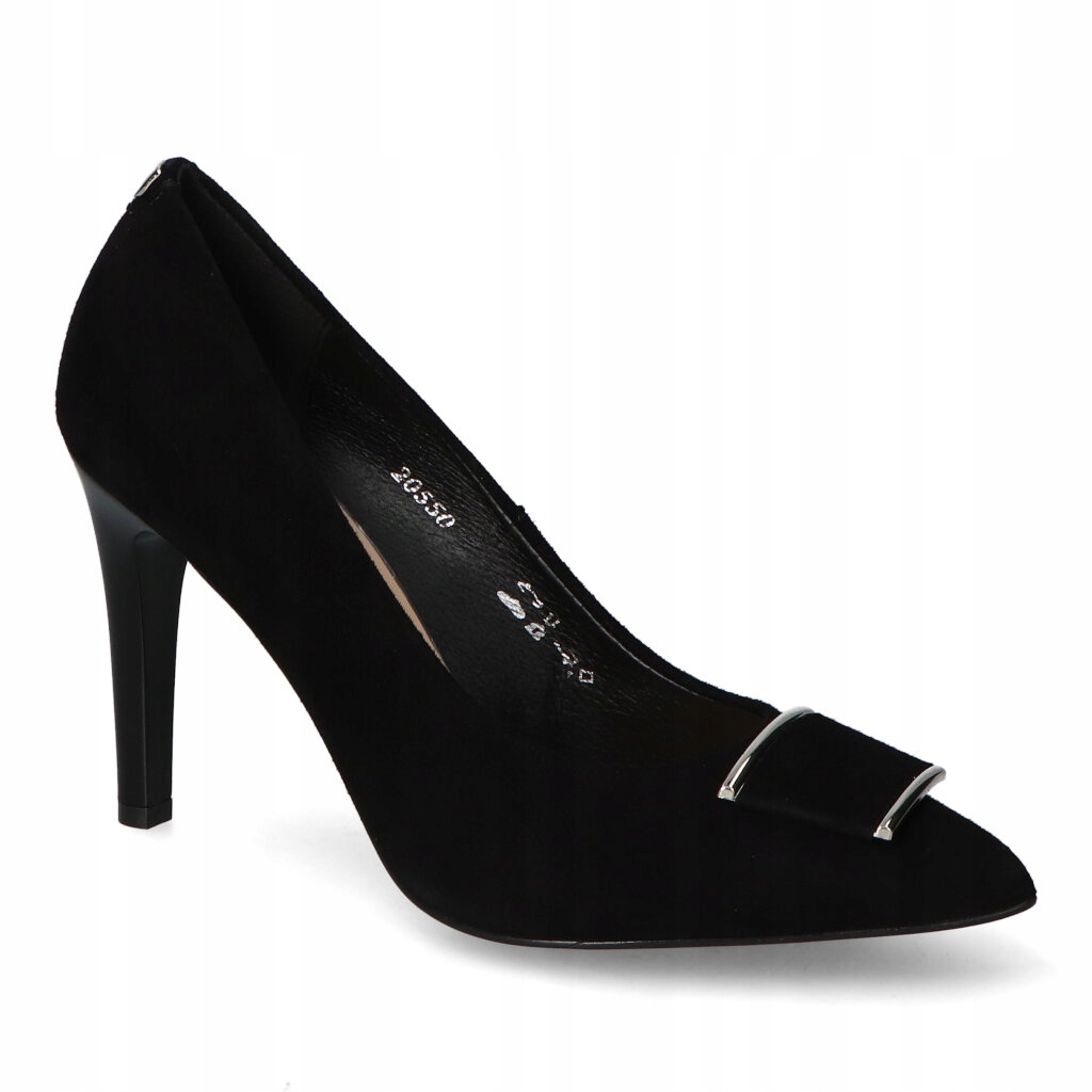 Boty Sala 20550/21 Černý semiš 38