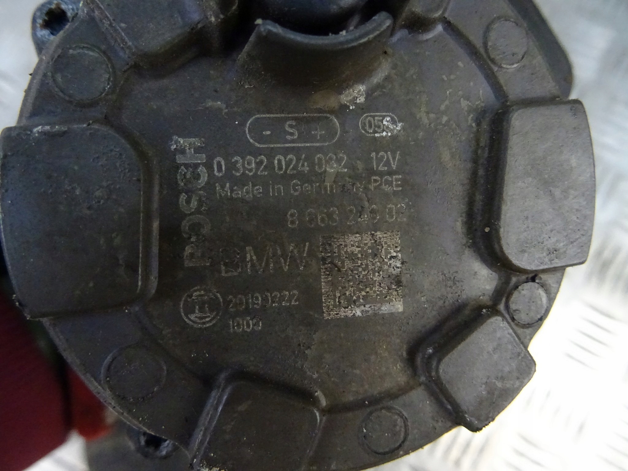 BMW X3 G01 pumpa cirkulacije vode 0392024032