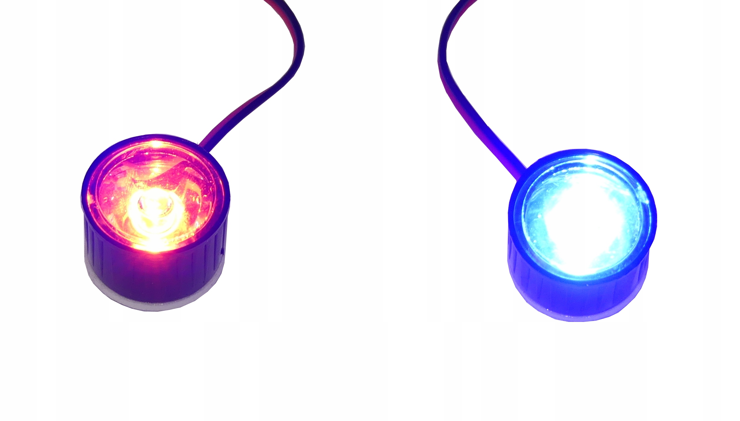 

Stroboskopy Ozdobne Led mini czerwono niebieskie