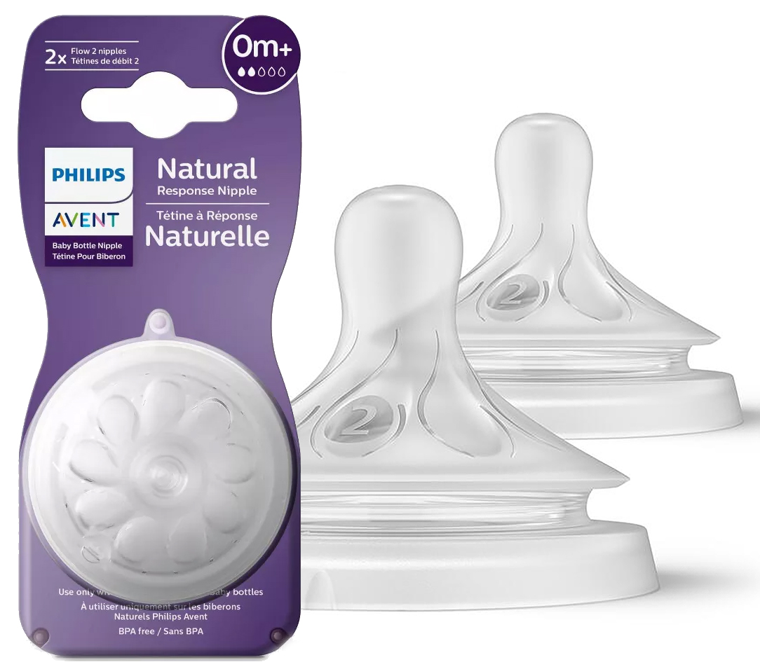 

Avent natural SmoczKI do butelki Response 0m+ nr2