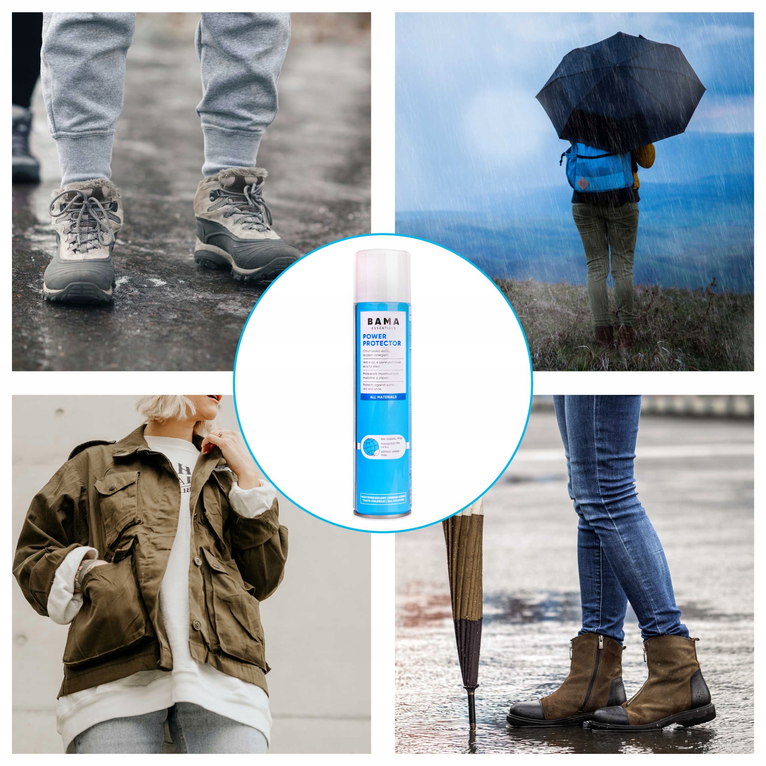 Impregnat do butów wodoodporny ochrona butów BAMA Power Protector 300 ml Płeć uniseks