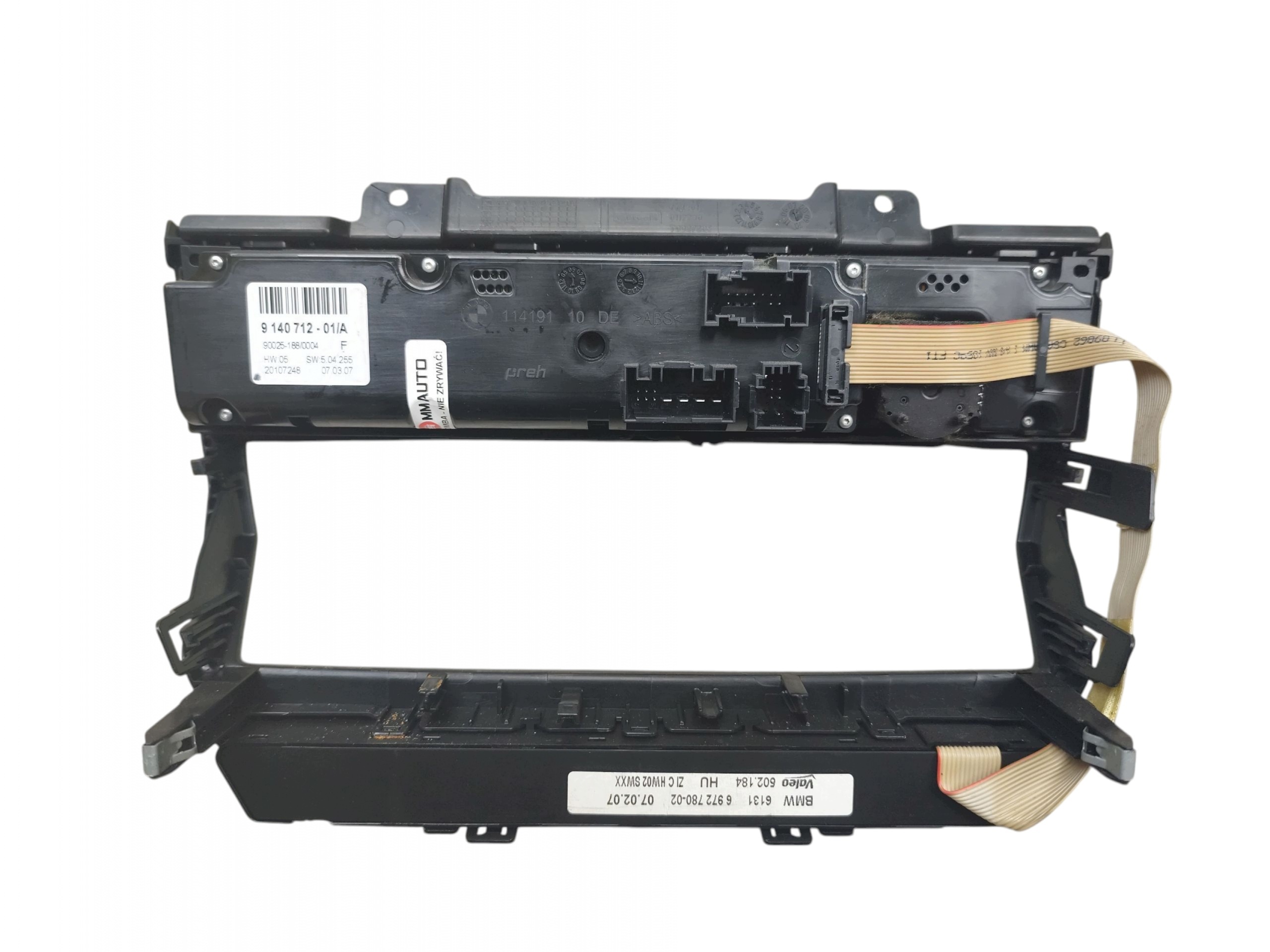 PANEL klími klimatizaci BMW X5 E70 (2006-2010) 9140712