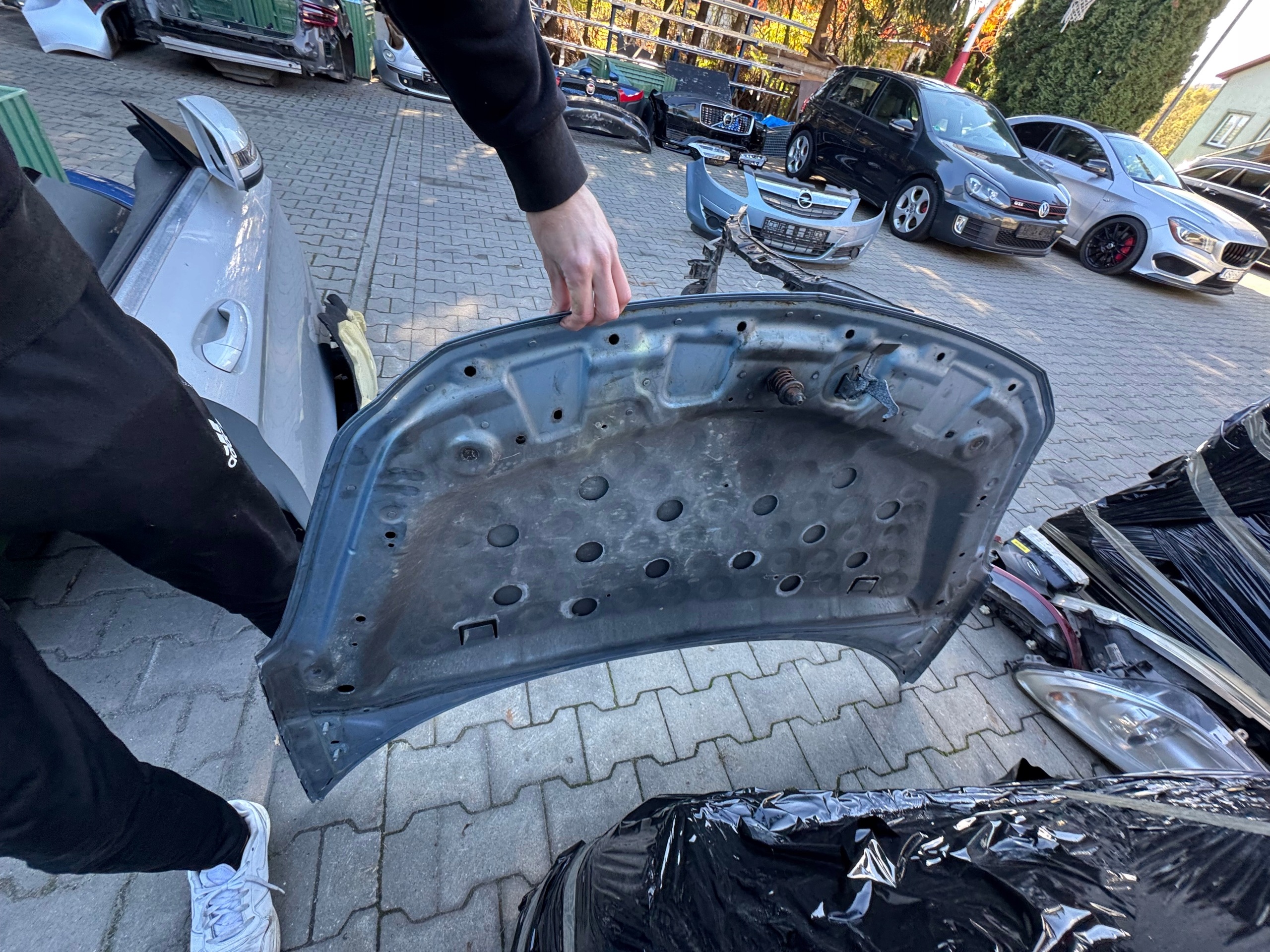 OPEL CORSA D motorhaube fronthaube vor facelift original