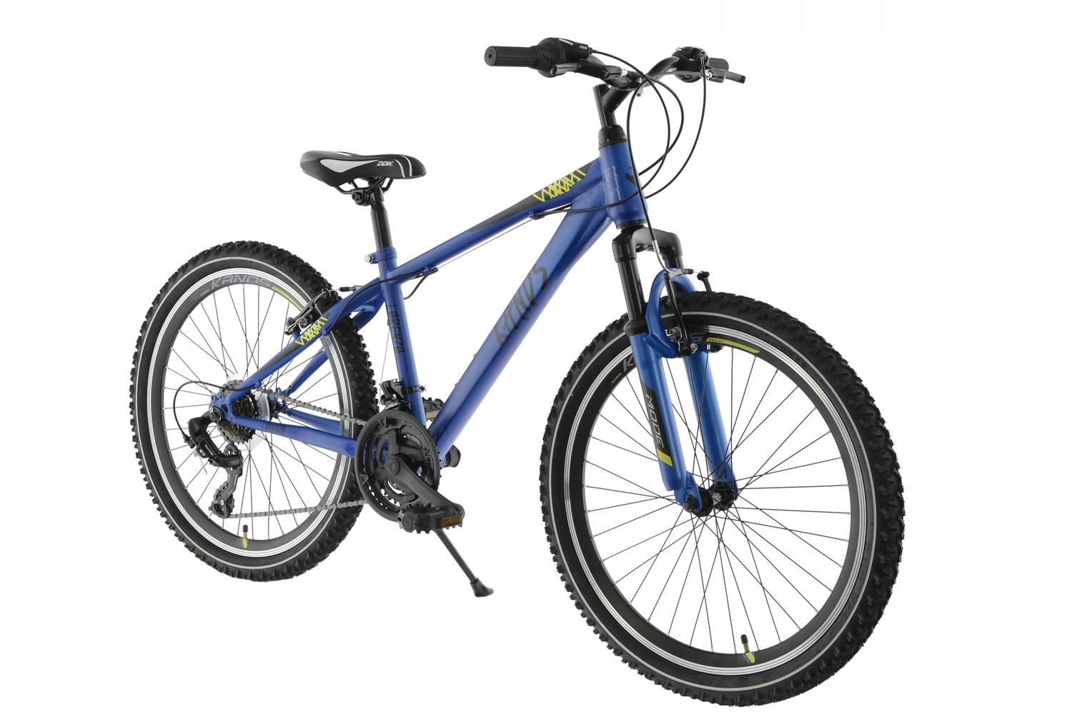 Rower Kands 24 Lorenzo r14' niebieski SHIMANO w super cenie na komunię r-24 Stan opakowania oryginalne
