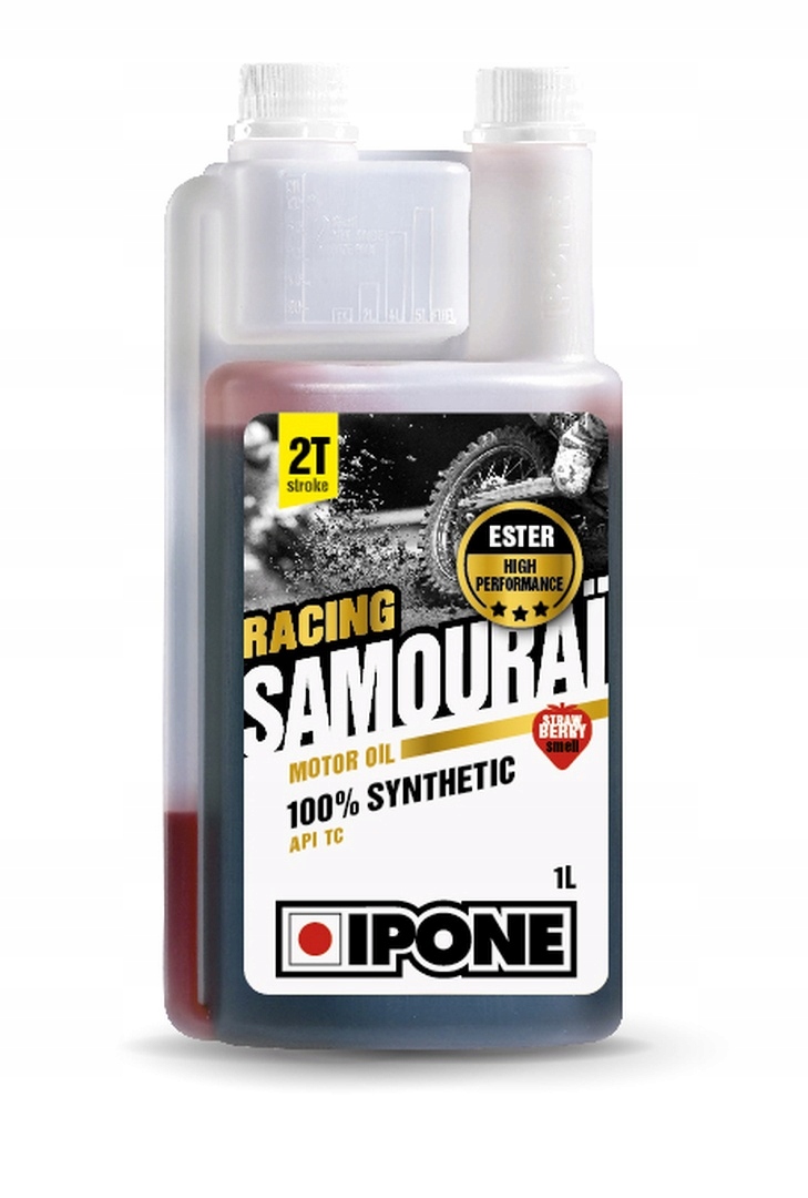 OLEJ SAMOURAI RACING 2T truskawka SYNTETYK Ipone