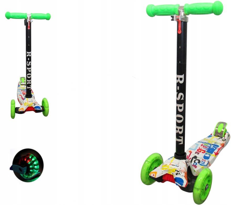 HULAJNOGA Hx2 BALANSOWA 2 DO 7 LAT ŚWIECĄCE KOŁA