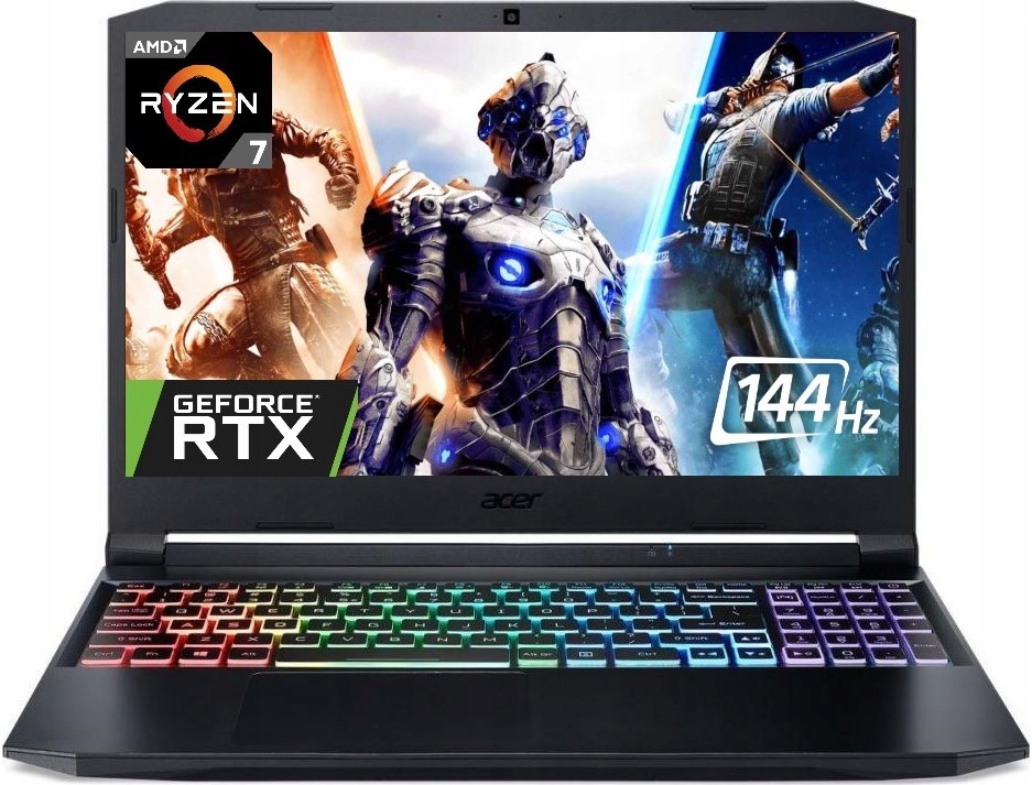 

Acer Nitro 5 5800H 15' 32GB SSD1000 Rtx 3070 W10