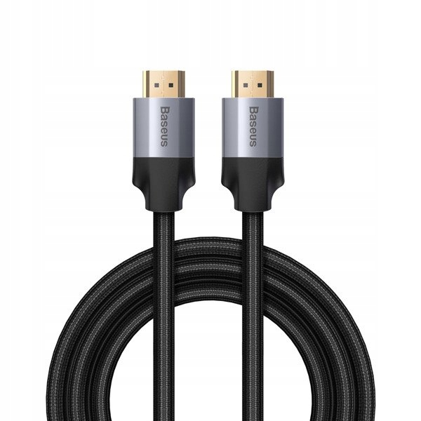 KABEL PRZEWÓD HDMI do HDMI 2.0 BASEUS 4K 60Hz FULL HD ARC HDR 2m 200cm Marka Baseus
