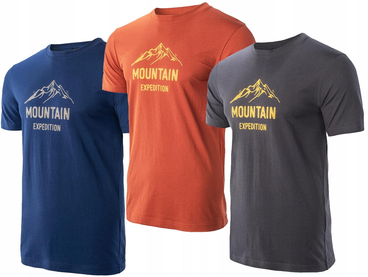 

Koszulka Męska Hi-tec T-shirt Koszulki Zestaw KH06