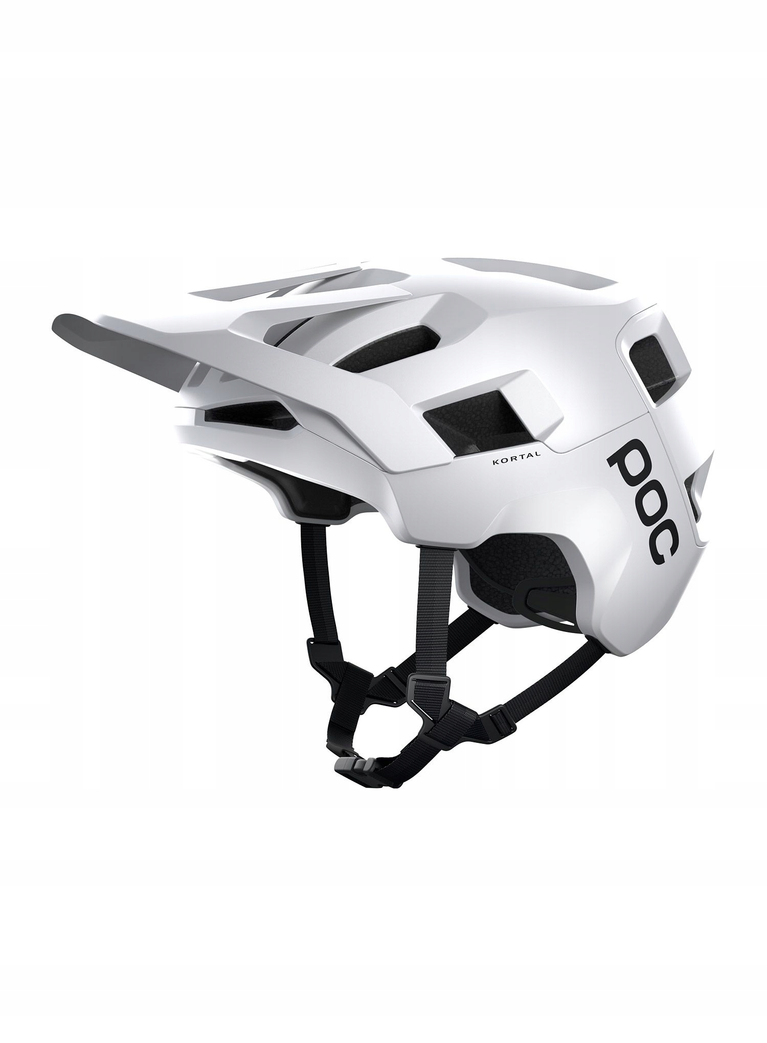 Enduro cyklistická přilba Poc Kortal hydrogen white matt S