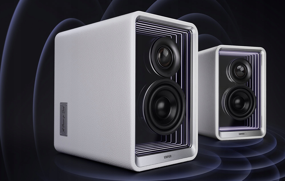 GŁOŚNIKI EDIFIER QR65 BLUETOOTH 70W PROFESJONALNE ZESTAW HI-RES BIAŁE Model QR65