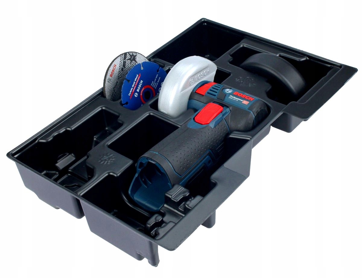 SZLIFIERKA KĄTOWA GWS 12V-76 BOSCH 2x2,0Ah Długość 20.2 cm