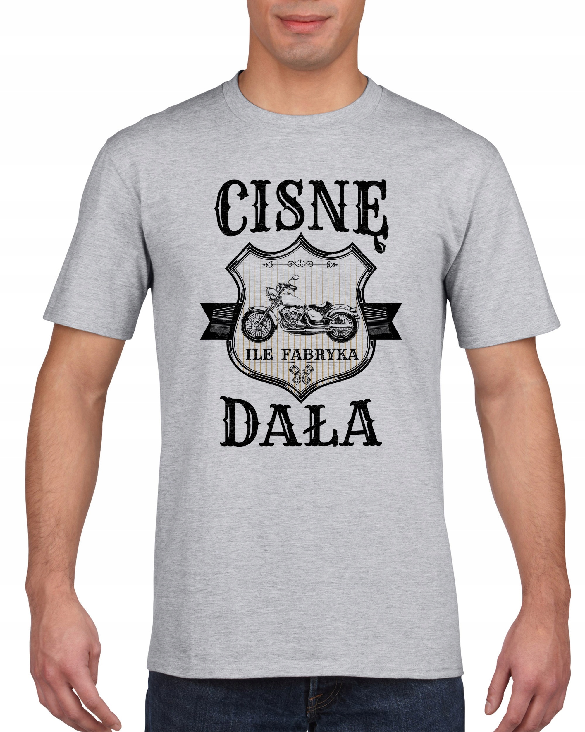 

Koszulka męska Cisnę ile fabryka dała M