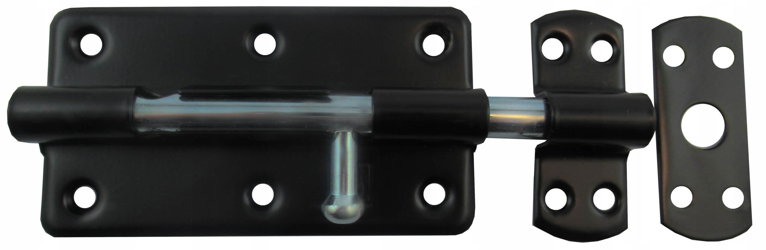 

Zasuwka Uniwersalna Do Bram Drzwi 100 MM Czarna