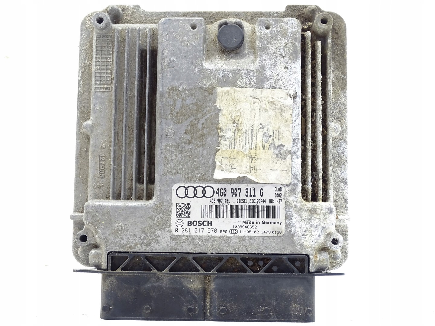 computer of the engine AUDI A6 C7 TDI 4G0907311G