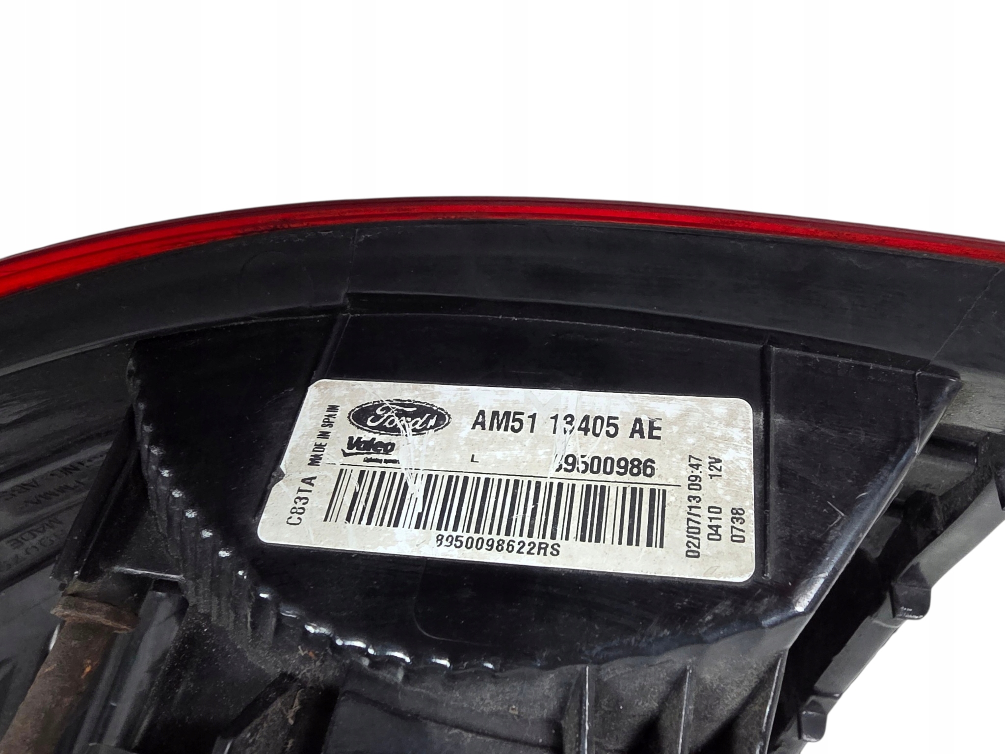 FORD GRAND CMAX C-MAX licht hinten links original. AM5113405AE schön