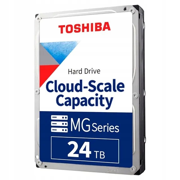 Dysk twardy Toshiba Enterprise 24TB MG11ACA24TE 7200RPM 1GB cache SATA3