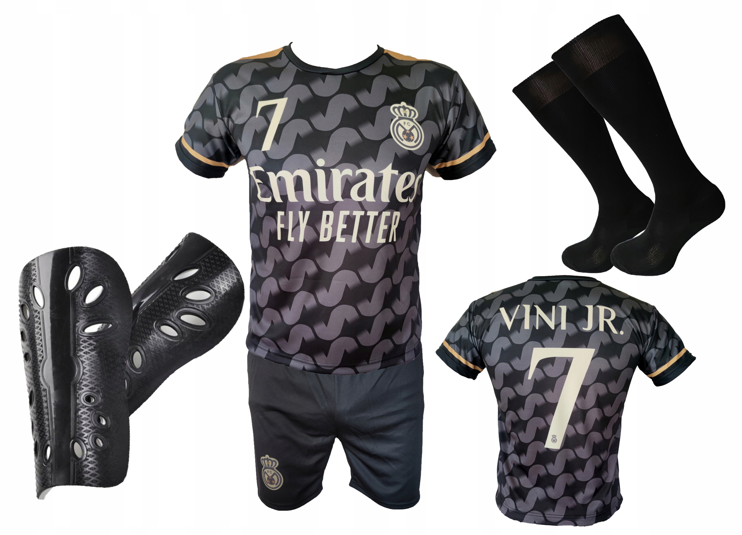 Vini Jr komplet fotbalový teplákovka Madrid vel. 146