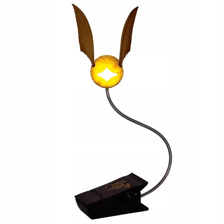 Lampka Harry Potter do czytania klips złoty znicz EAN (GTIN) 5055964727499