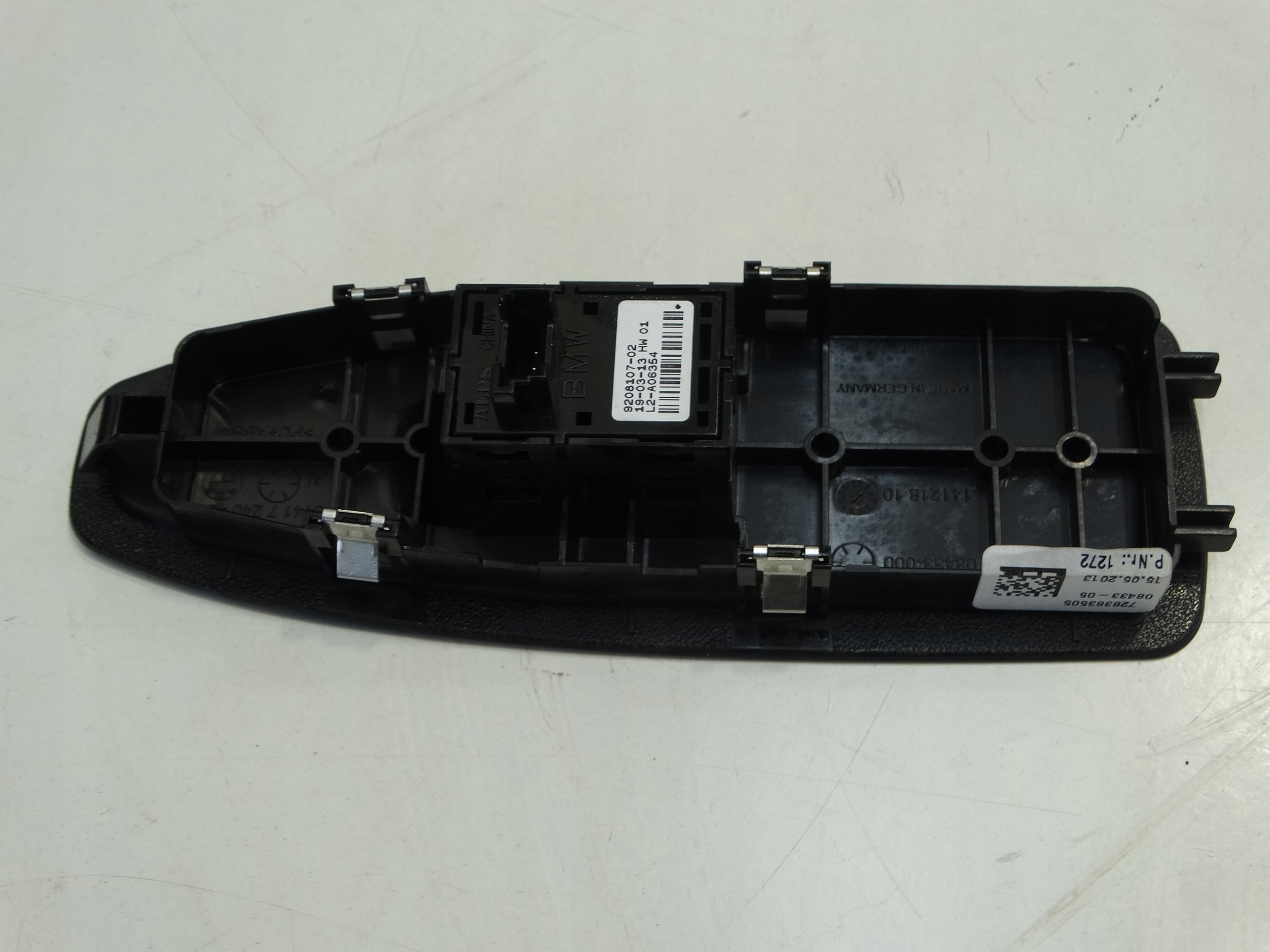 PANEL window control switch right front BMW 1 F20 2013R. 9208107-02