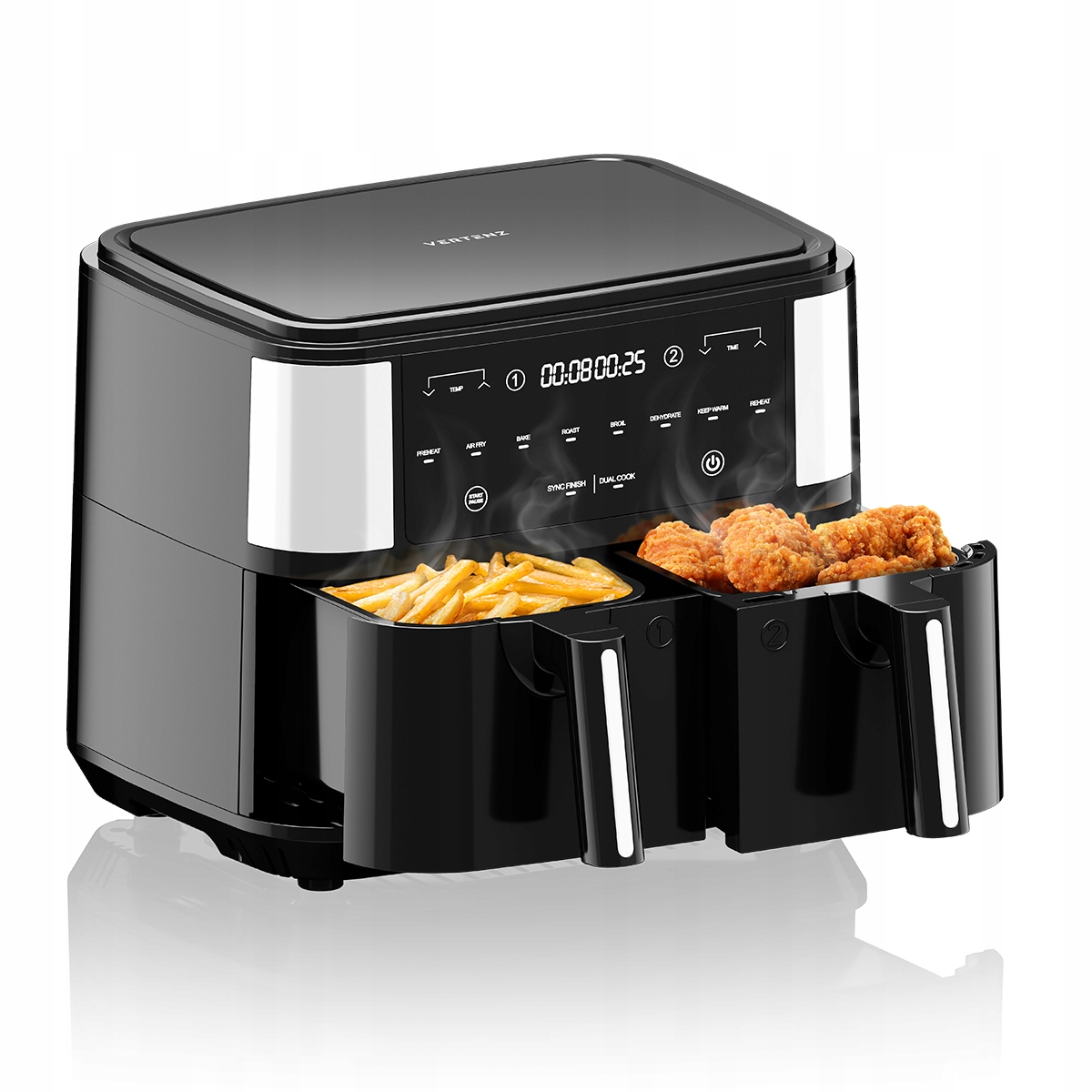 Beztuková Bezolejová Fritéza Vertenz 9 L V-taste 90